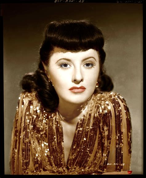 Barbara Stanwyck Color By Brenda J Mills Barbara Stanwyck Golden Age Of Hollywood Hollywood