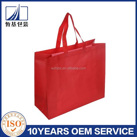 Customized Non Woven With Your Own Logo Shopping Cloth Bag Pp Nonwoven