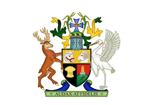 Coat Of Arms Of Queensland Stock Illustration Illustration Of Color