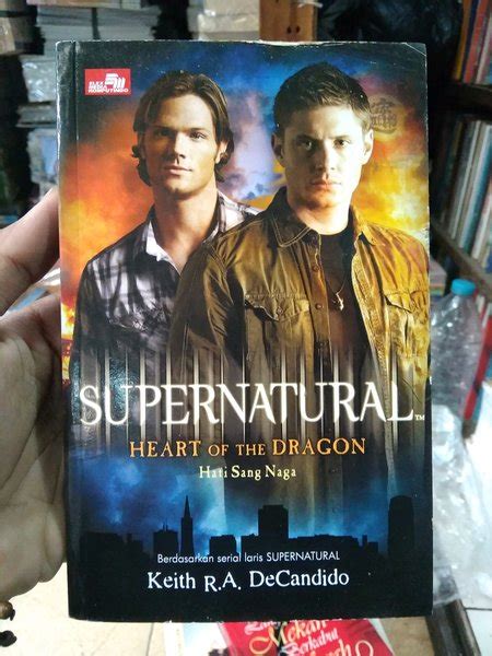 Jual ORIGINAL BUKU NOVEL Supernatural Heart Of The Dragon Hati Sang