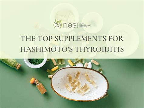 The Top Supplements For Hashimotos Thyroiditis Natural Endocrinology