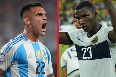 Argentina Vs Ecuador Hoy A Qué Hora Juegan Formaciones Y Dónde Ver En Vivo