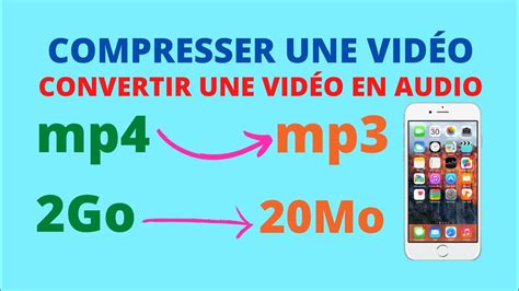 R Duire La Taille D Une Vid O Go Mo Convertir Une Vid O Mp En