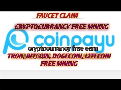 Faucet Working In Coinpayu Youtube