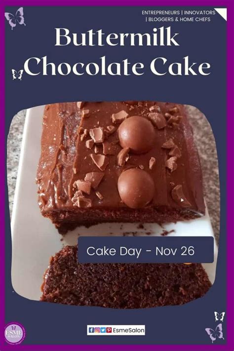 One Bowl Buttermilk Chocolate Cake