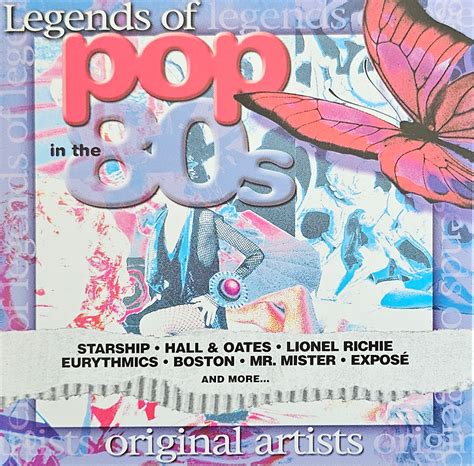 Various Artists Legends Of Pop In The 80s 1999 Cd