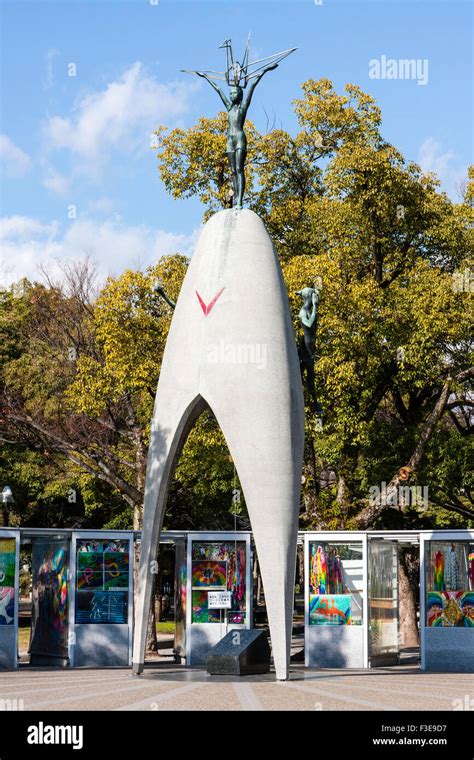 Hiroshima Childrens Peace Monument Built For Sadako Sasaki And The