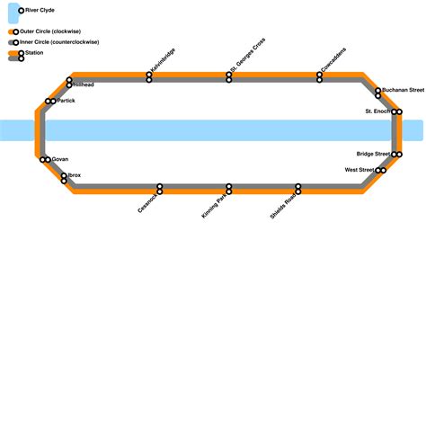 Glasgow - Metro Map Maker