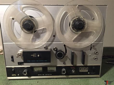 Akai Reel to Reel Tape recorder AKAI 40000 Photo #1316934 - Canuck Audio Mart