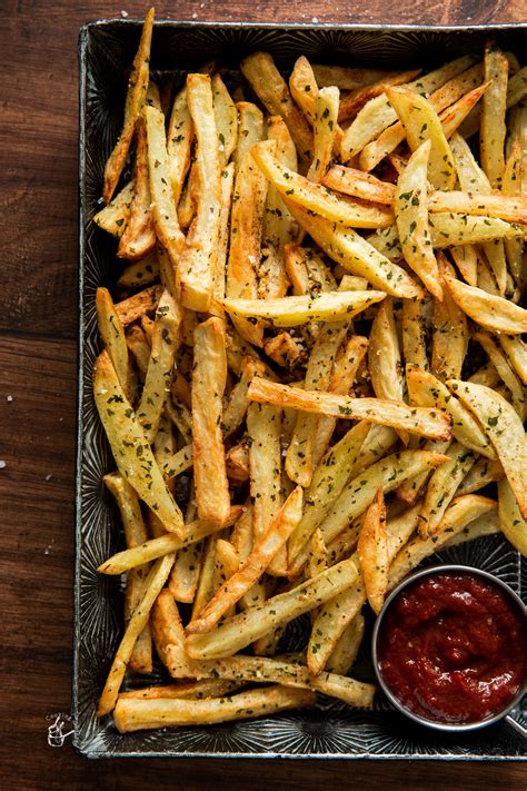 Air Fryer Garlic Fries So Crispy J Cooking Odyssey