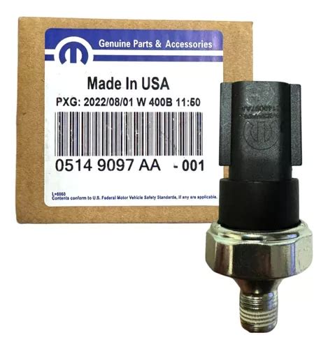 Sensor Presion Aceite Jeep Grand Cherokee Wk 2008 2009 2010 MercadoLibre