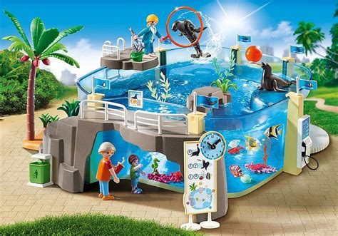 Idée cadeau playmobil pour enfant de 4 ans à 10 ans l aquarium marin