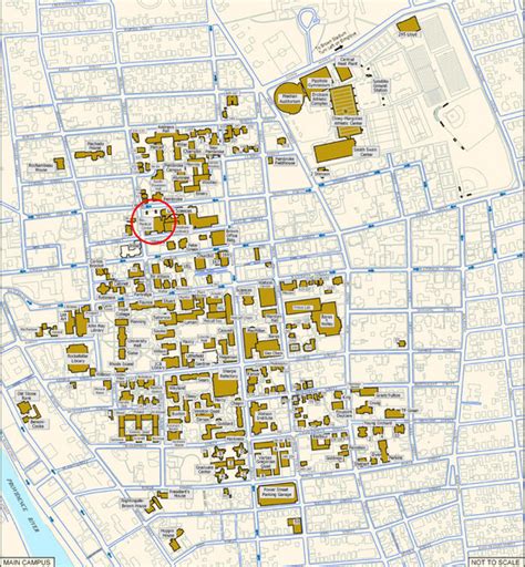 Rhode Island College Campus Map Map