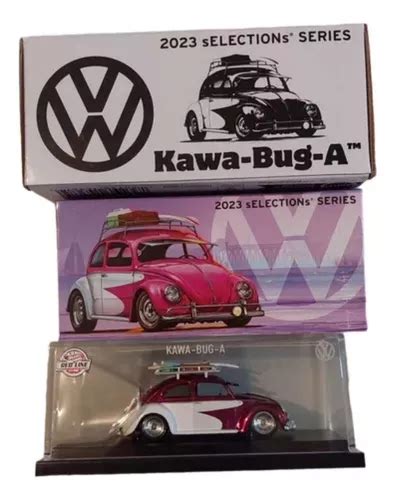 Hot Wheels Kawa Bug A Rlc Fusca Selections Rosa Vw Frete Gr Tis