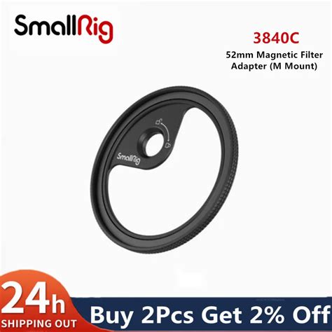 SmallRig 52mm Magnetic Filter Adapter Ring Cellphone Filter Ring