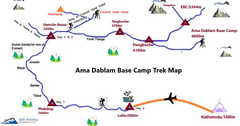 Ama Dablam Base Camp Trek In Days Itinerary Cost