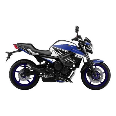 Kit D Co Kutvek Brillant Steel Noir Bleu Yamaha Xj Pi Ces