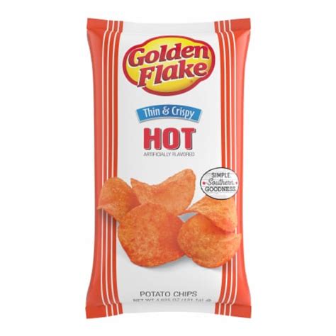 Golden Flake® Hot Potato Chips, 4.62 oz - Fry’s Food Stores