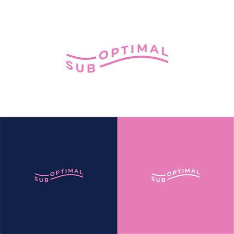 Designs | Logo design for a substack/newsletter: "suboptimal" | Logo ...