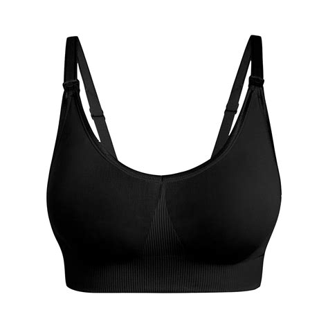 Ruziyoog Nursing Bra For Breastfeeding No Steel Ring Front Buckle