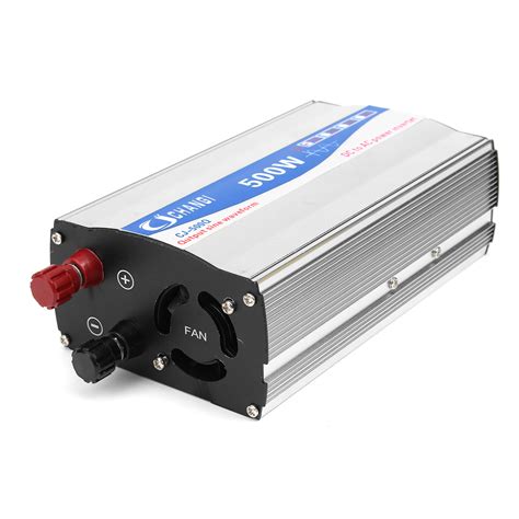 500W Home Power Inverter Pure Sine Wave 12V DC To 220V AC Transmitter