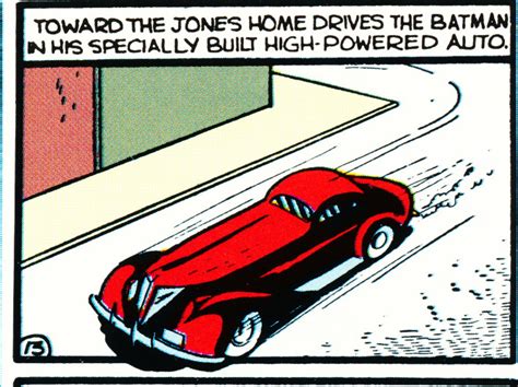 The Year Of The Bat Part The Batmobile The Golden Age Of Comic Books