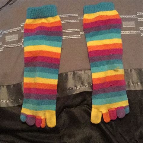 Accessories Rainbow Toe Socks Poshmark