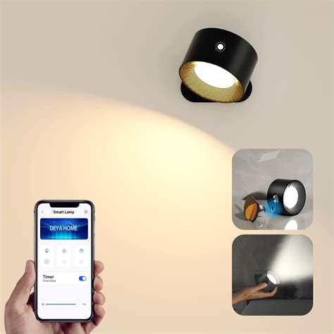 Smart Wall Sconces Led Mounted Lamps With Lighting Rgb Ambiance Mode