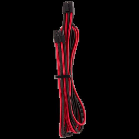 Premium Individually Sleeved EPS12V ATX12V Cables Type 4 Gen 4 Red Black