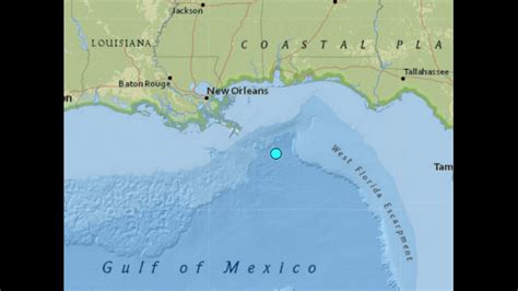 Rare Earthquake Off US Coast In Gulf Of Mexico Defies Easy Explanation