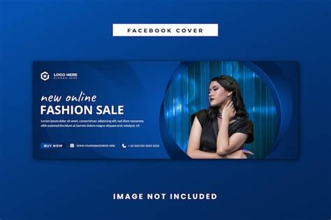 Diseño De Plantilla De Portada De Facebook De Venta De Moda En Línea