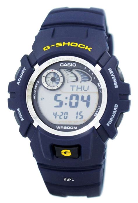 Casio G Shock E DATA MEMORY G 2900F 2VDR Mens Watch ZetaWatches