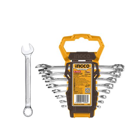 Ingco Brand New Pcs Combination Spanner Set Mm Hkspa Daraz