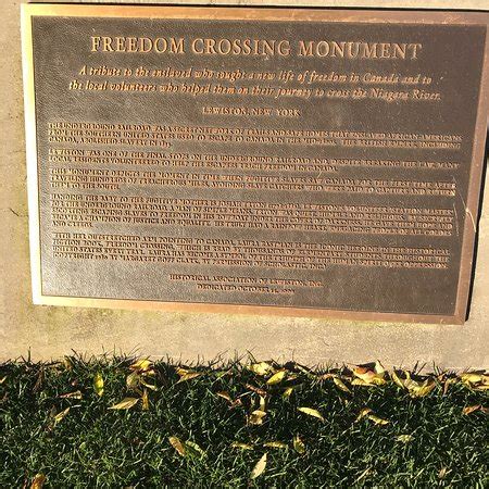 Freedom Crossing Monument (Lewiston, NY) - All You Need to Know BEFORE ...