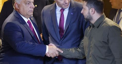Зеленский и Орбан пожали руки на саммите в Испании: эмоции ...