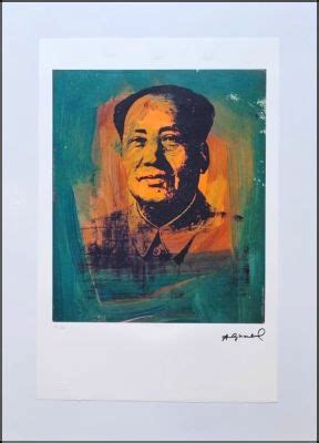 Lot Warhol Andy Pittsburgh New York Mao Tse Tung