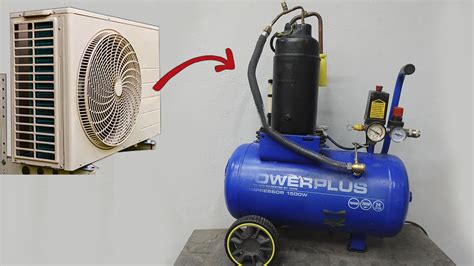 Como Hacer Un Compresor De Aire Silencioso Silent Air Compressor Muy