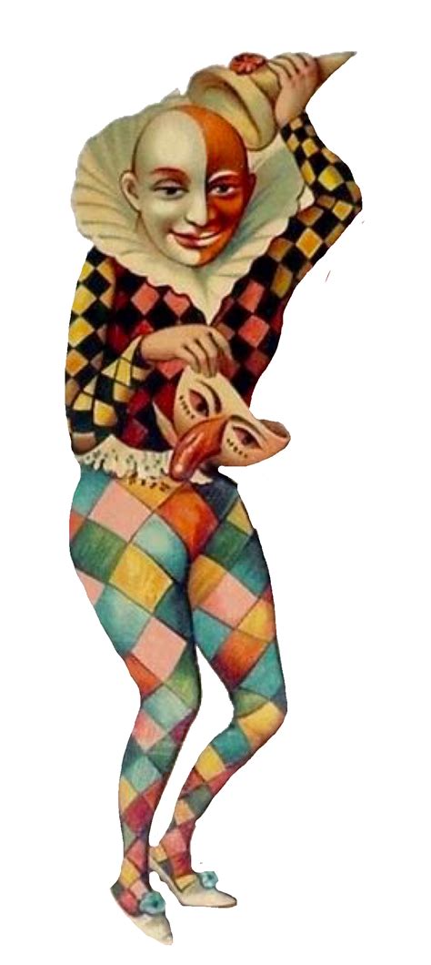 Pin By Evelyn Jane On Harlequin In 2020 Vintage Clown Circus Art