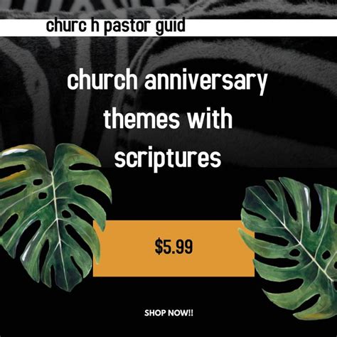 church anniversary themes with scriptures | Church anniversary themes, Scripture, Pastor ...