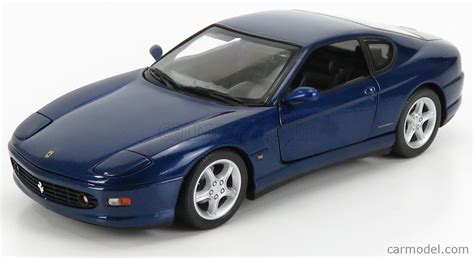 MATTEL HOT WHEELS M Echelle FERRARI M GT BLUE MET