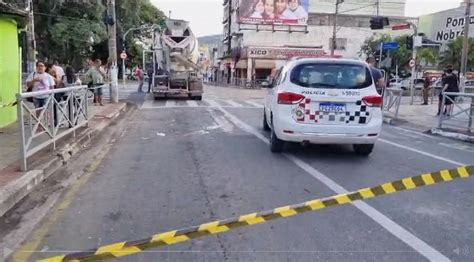 Idosas são atropeladas por caminhão em avenida de São Roque Sorocaba