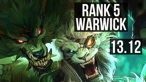 Warwick Vs Rengar Top Rank Warwick Games Kr