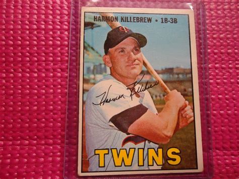 1967 TOPPS HARMON KILLEBREW MINN TWINS 460 NICE CONDITION EBay