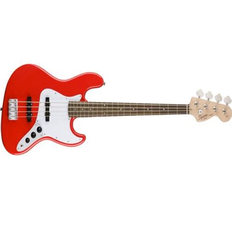 Buy Fender Squier Affinity Jazz Bass 4 String Red Race Best Online Price In India Euphonycart