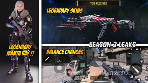 Legendary Manta Ray Is Here Season Legendary Gun Skins Leaked