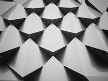 Triangle Pattern Silver Tile Background Royalty Free Stock Images