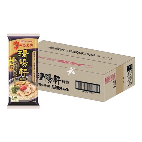 Buy Marutai X Sei Yo Ken Kurume Tonkotsu Ramen 1 Servings 108g Box Of