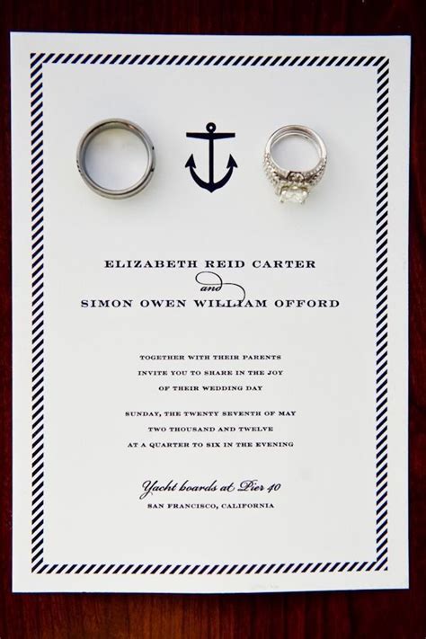 25 Nautical Wedding Invitations You Love To Try Wohh Wedding