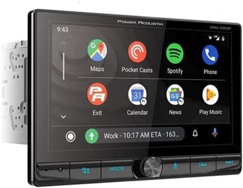 Power Acoustik Cpaa D F Dvd Car Stereo Apple Carplay Android