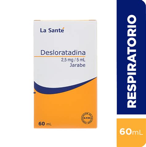 La Sant Antial Rgico En Jarabe Mg Ml Precio Rappi